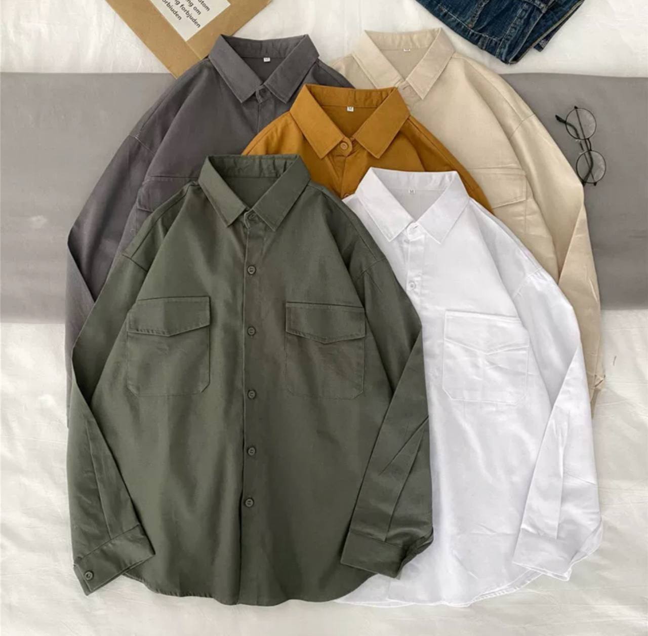 شومیز مانتویی اسپرت زنانه کد 412175