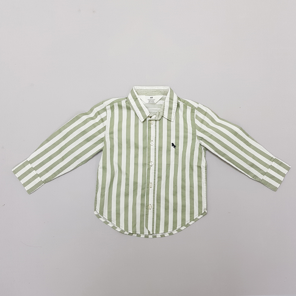 پیراهن پسرانه 40485 سایز 1.5 تا 9 سال کد 3 مارک H&M