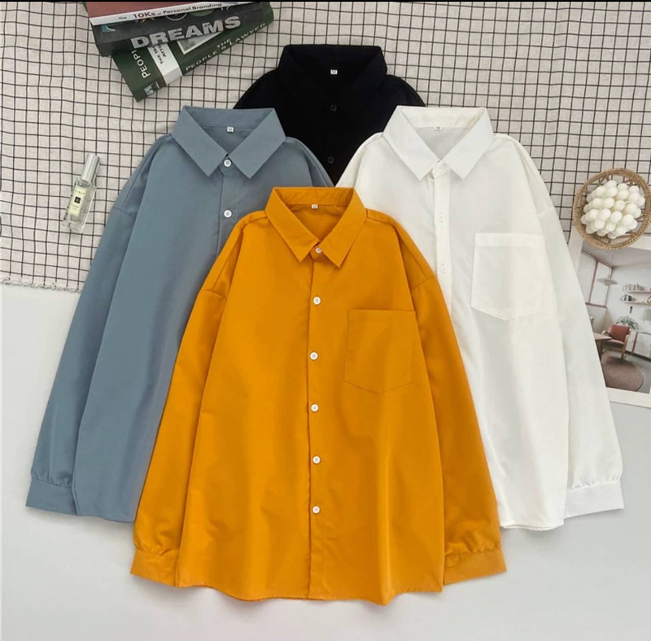 شومیز مانتویی اسپرت زنانه کد 412176