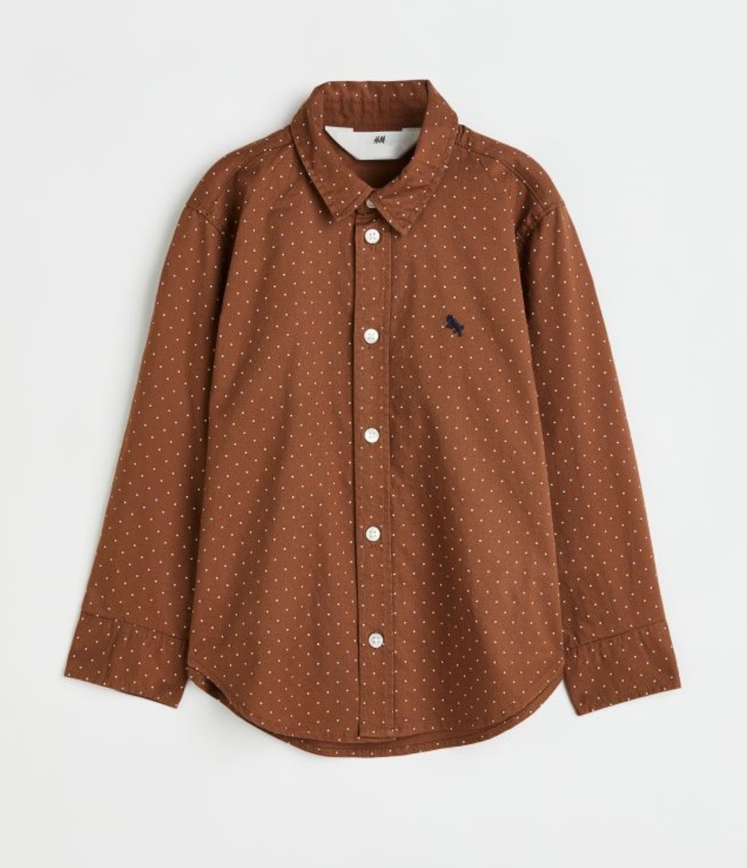 پیراهن پسرانه 40485 سایز 1.5 تا 10 سال کد 5 مارک H&M   *