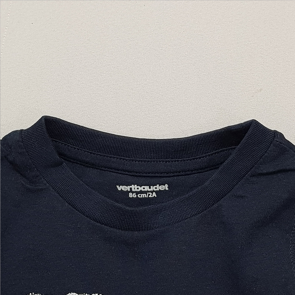 تی شرت پسرانه 40601 سایز 2 تا 14 سال مارک VertBaudet