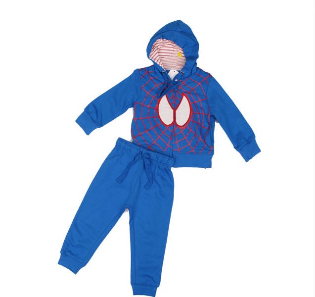 ست سویشرت شلوار پسرانه 16690 سایز 9 ماه تا 5 سال مارک SPIDER MAN