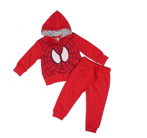 ست سویشرت شلوار پسرانه 16690 سایز 9 ماه تا 5 سال مارک SPIDER MAN