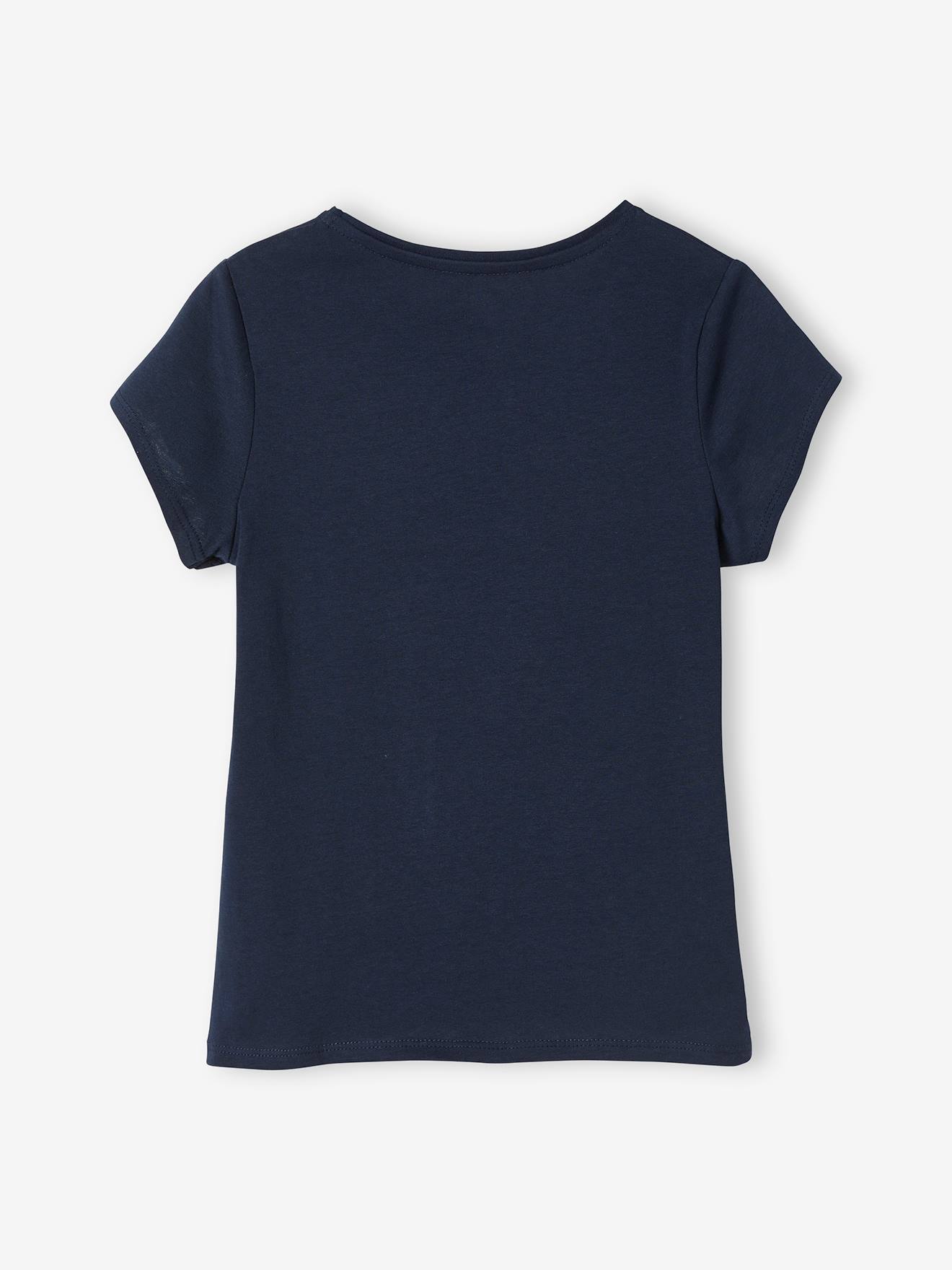 تی شرت دخترانه 40602 سایز 2 تا 14 سال مارک VertBaudet