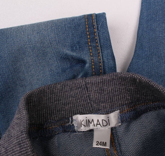 شلوار جینز پسرانه 16659 سایز 3 تا 36 ماه مارک KIMADI