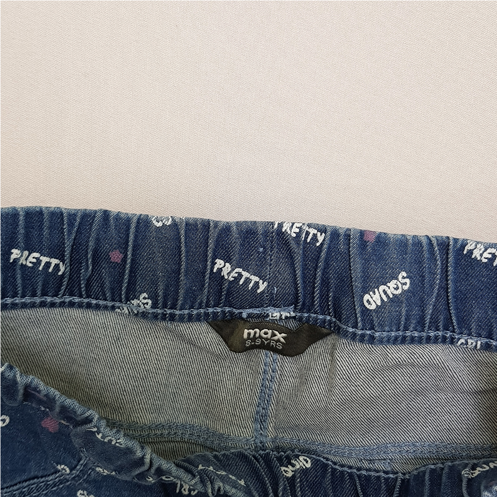 شلوار جینز دخترانه 40616 سایز 8 تا 16 سال مارک MAX