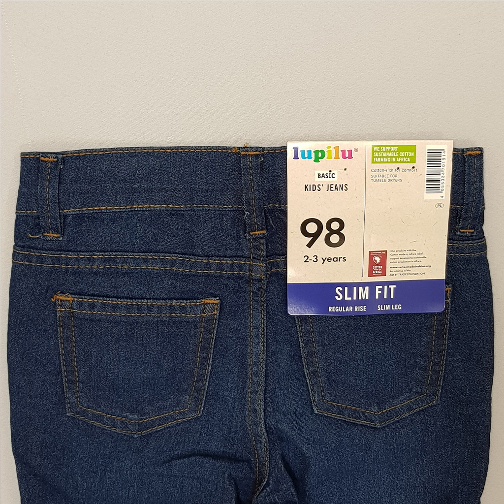 شلوار جینز 40662 سایز 2 تا 8 سال مارک LUPILU