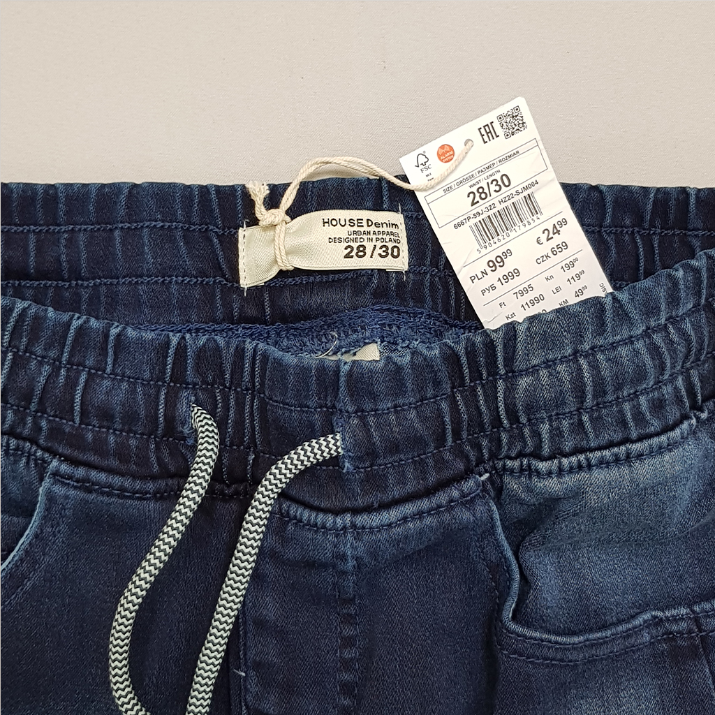 شلوار جینز 40654 سایز 28 تا 36 مارک Houde denim