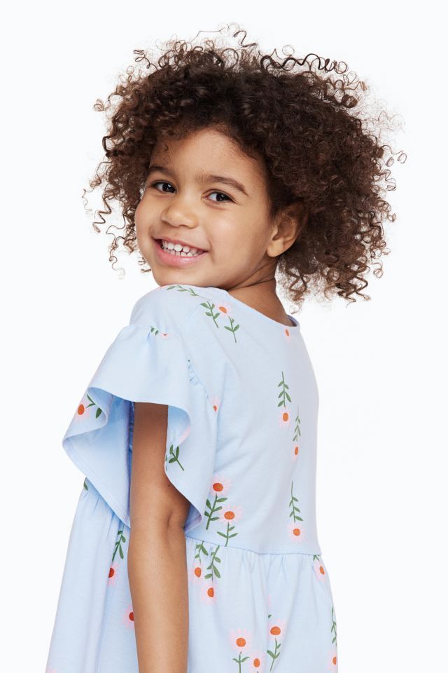 سارافون دخترانه 40687 سایز 2 تا 10 سال مارک H&M