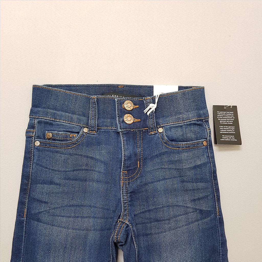 شلوار جینز دخترانه 40706 سایز 7 تا 12 سال مارک CELEBRITY
