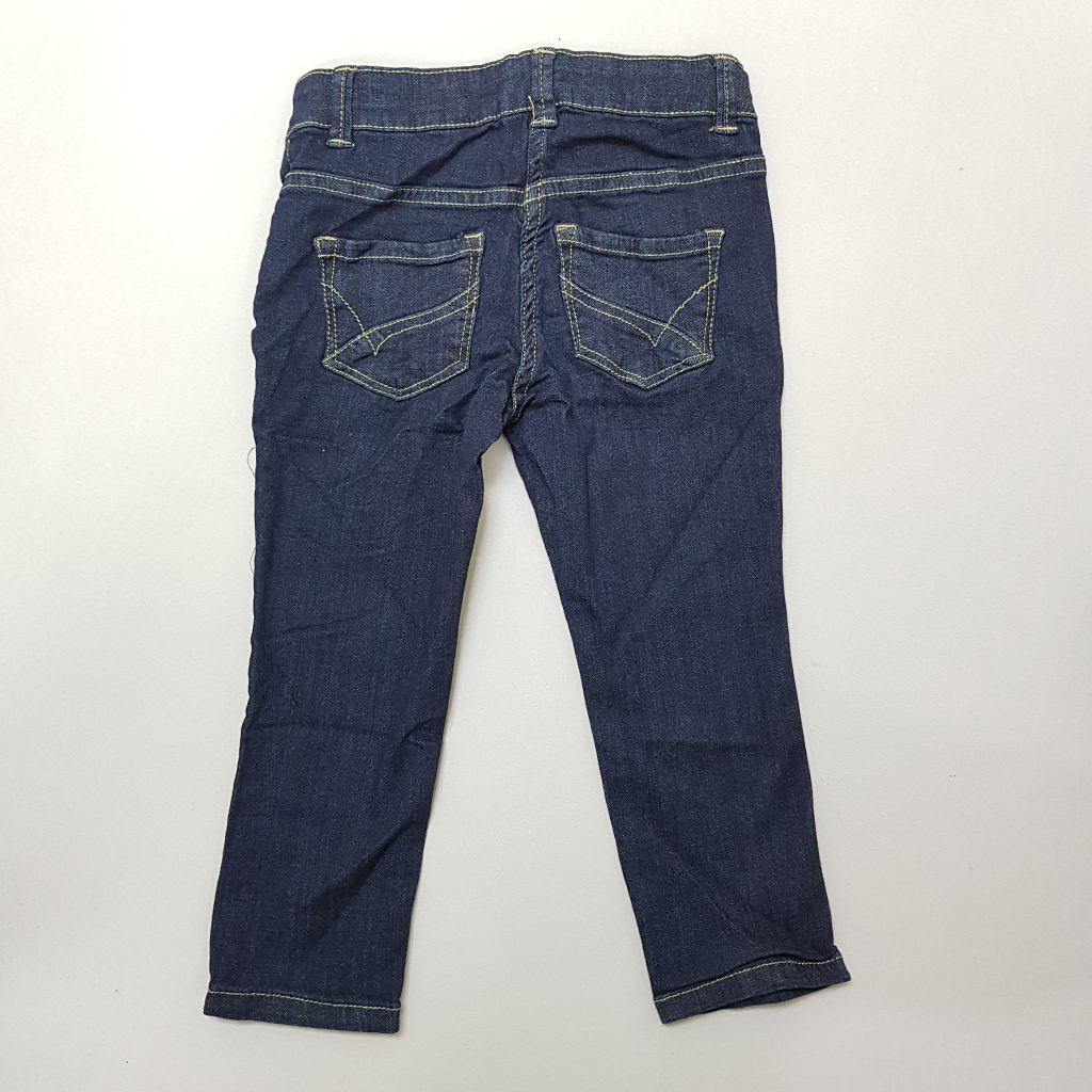 شلوار جینز دخترانه 40741 سایز 2 تا 12 سال کد 1 مارک KANZ