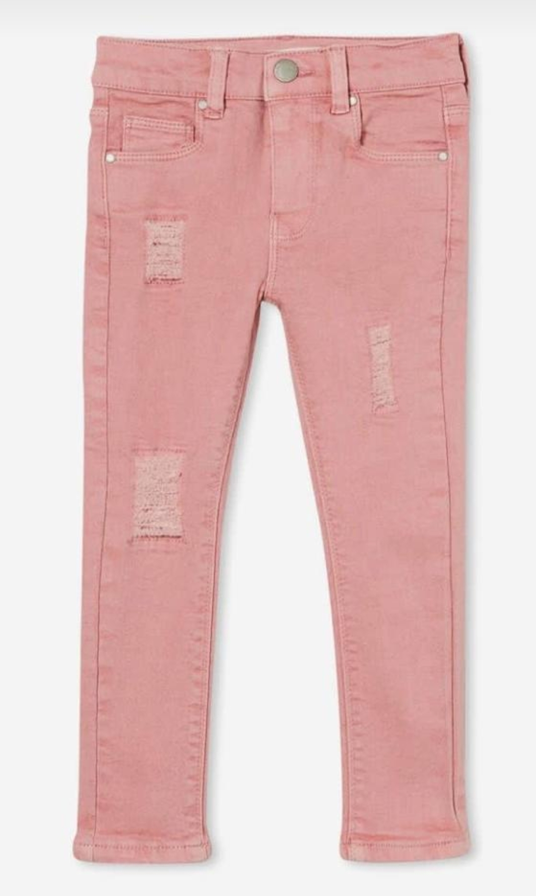 شلوار جینز دخترانه 40701 سایز 2 تا 10 سال مارک COTTON KIDS   *