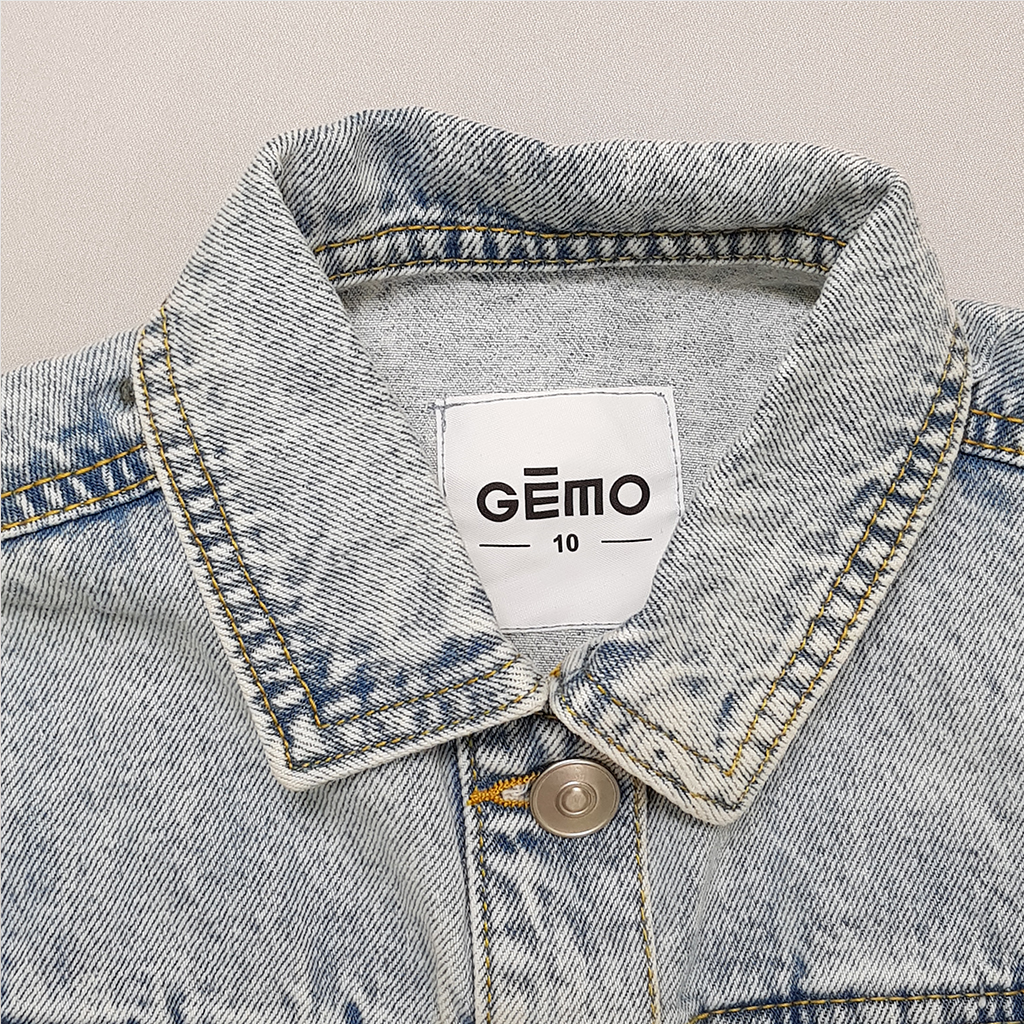 کت جینز دخترانه 40776 سایز 10 تا 16 سال مارک GEMO