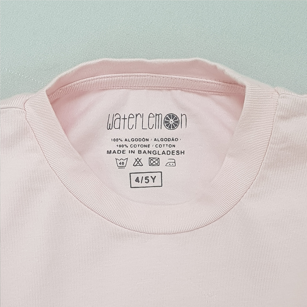 تی شرت دخترانه 40800 سایز 2 تا 13 سال مارک WaterLemon