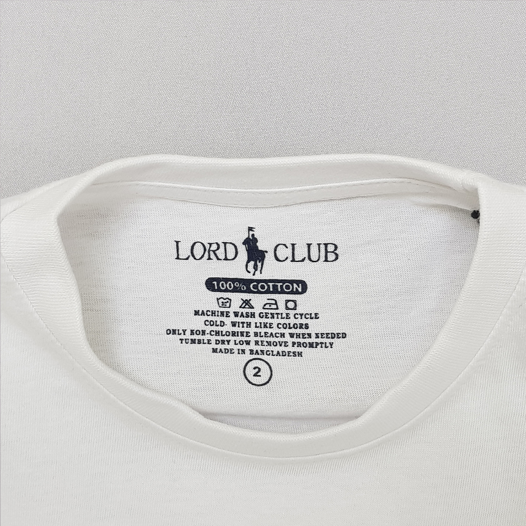 تی شرت دخترانه 40754 سایز 2 تا 12 سال مارک LORD CLUB