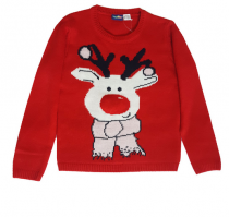 بلوز بافت نوزادی لوپیلو طرح گوزن کد 2205206