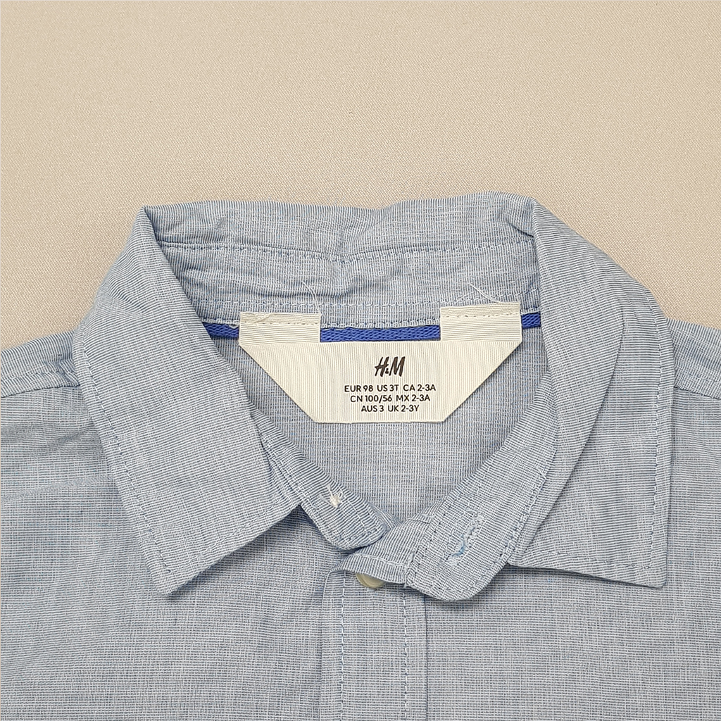 پیراهن پسرانه 40794 سایز 1.5 تا 10 سال مارک H&M