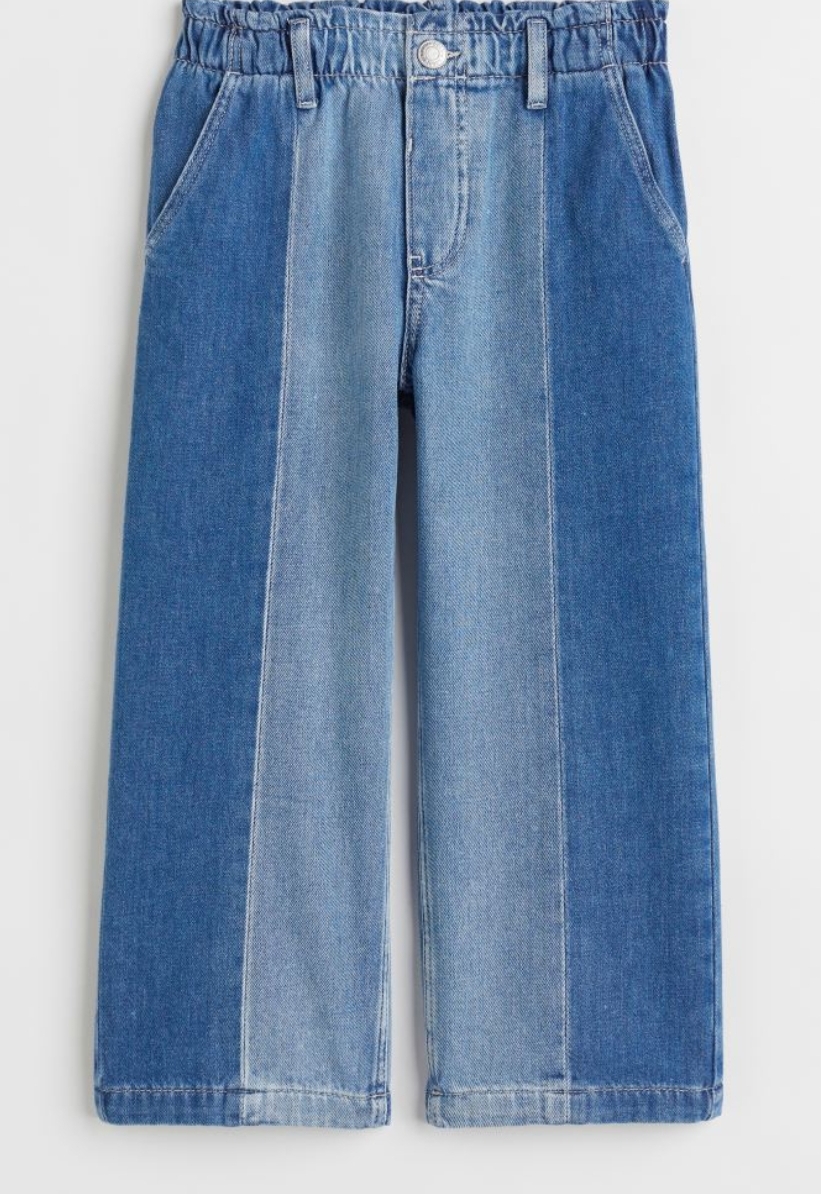 شلوار جینز دخترانه 40830 سایز 1.5 تا 14 سال مارک H&M