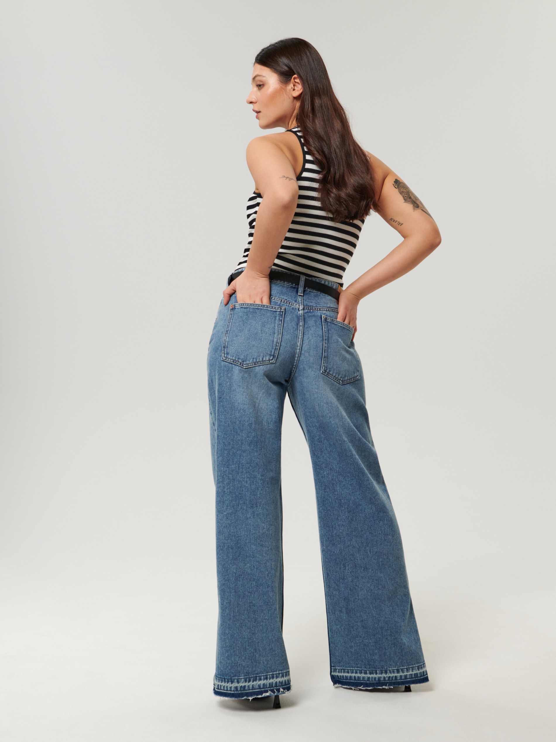 شلوار جینز زنانه 40812 سایز 34 تا 44