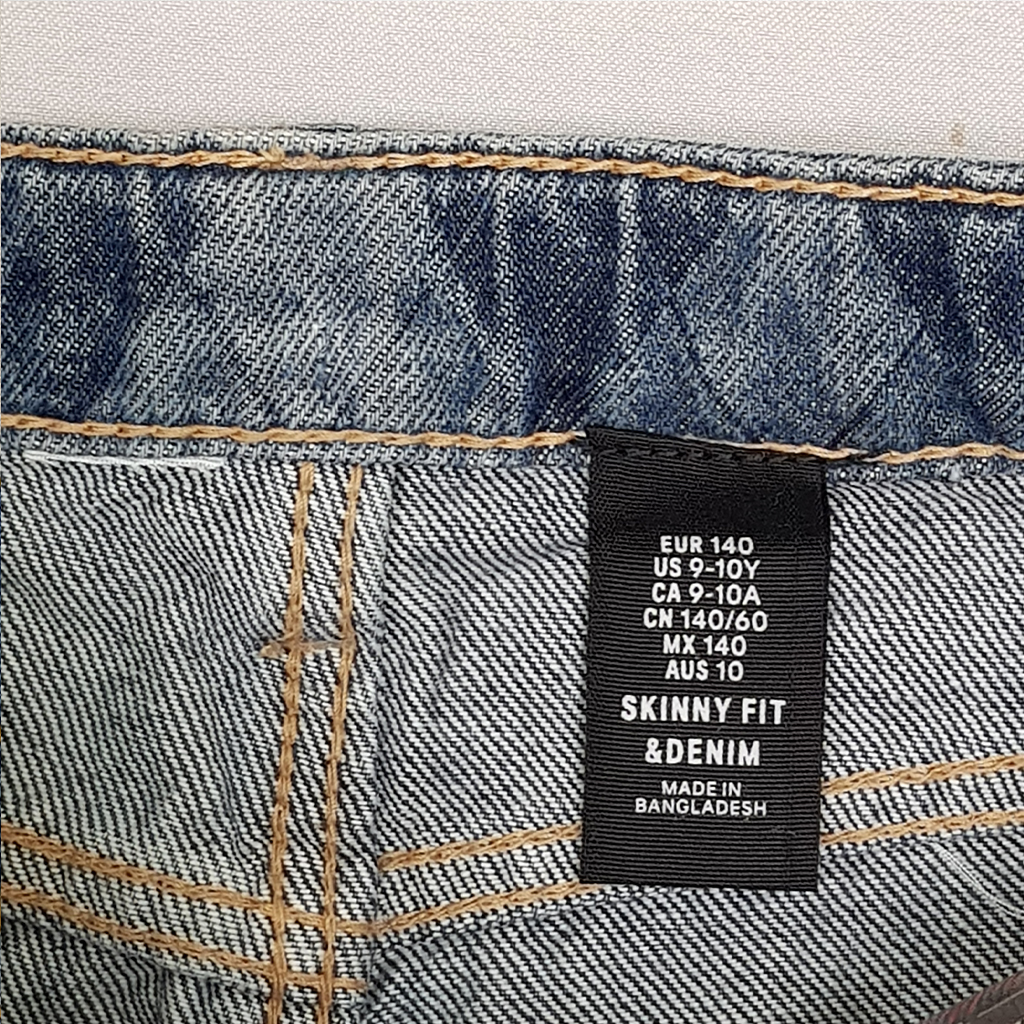 شلوار جینز 40835 سایز 8 تا 14 سال مارک H&M