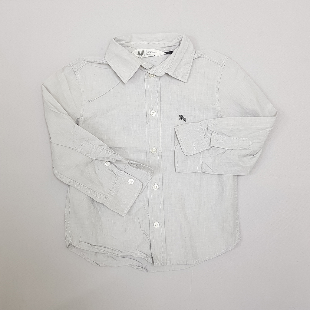 پیراهن پسرانه 40860 سایز 1.5 تا 10 سال مارک H&M
