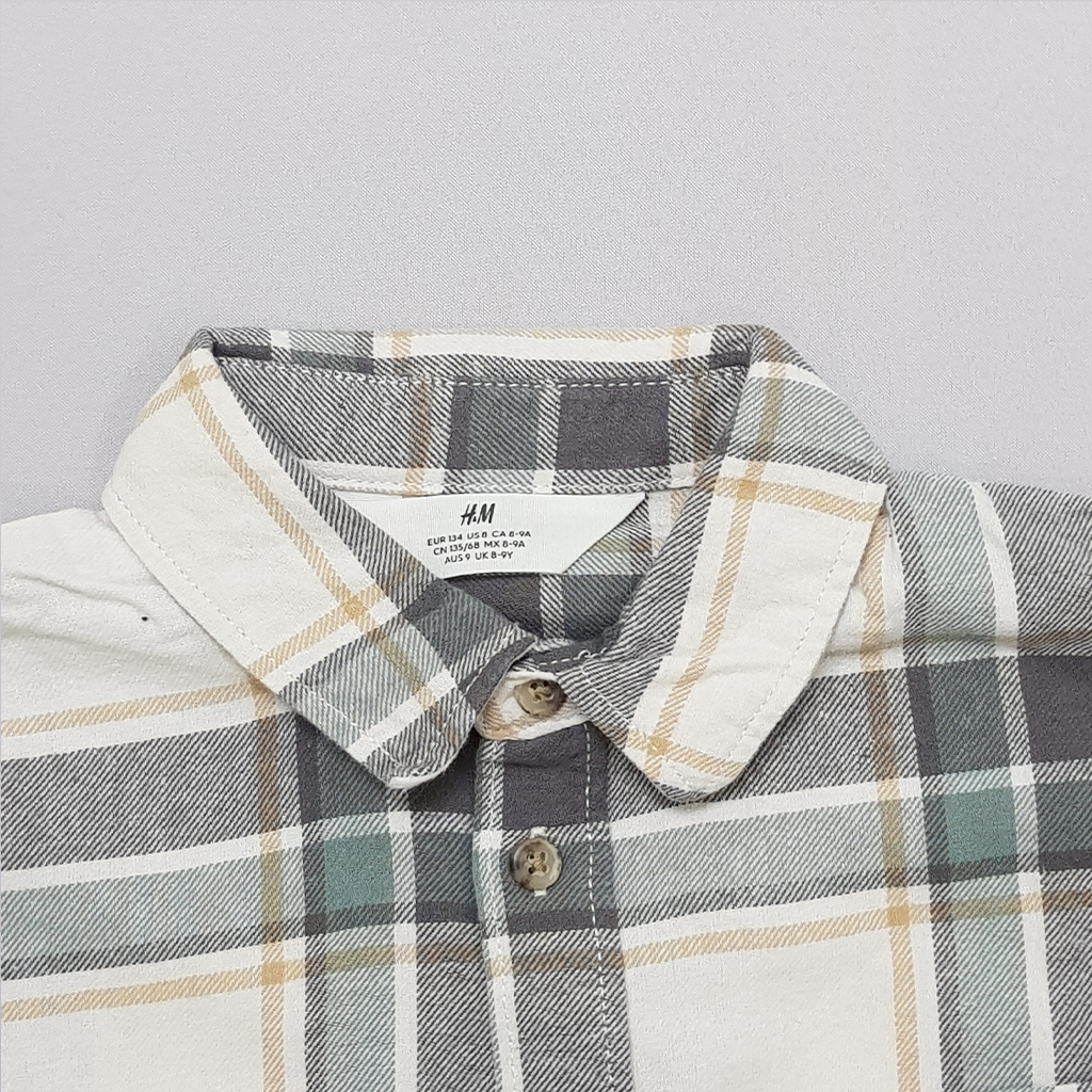 پیراهن گرم پسرانه 40852 سایز 8 تا 14 سال کد 3 مارک H&M
