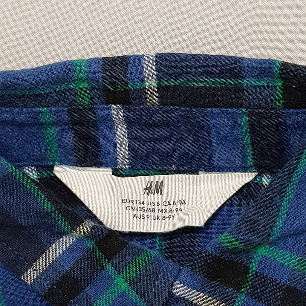 پیراهن گرم پسرانه 40852 سایز 8 تا 13 سال کد 2 مارک H&M