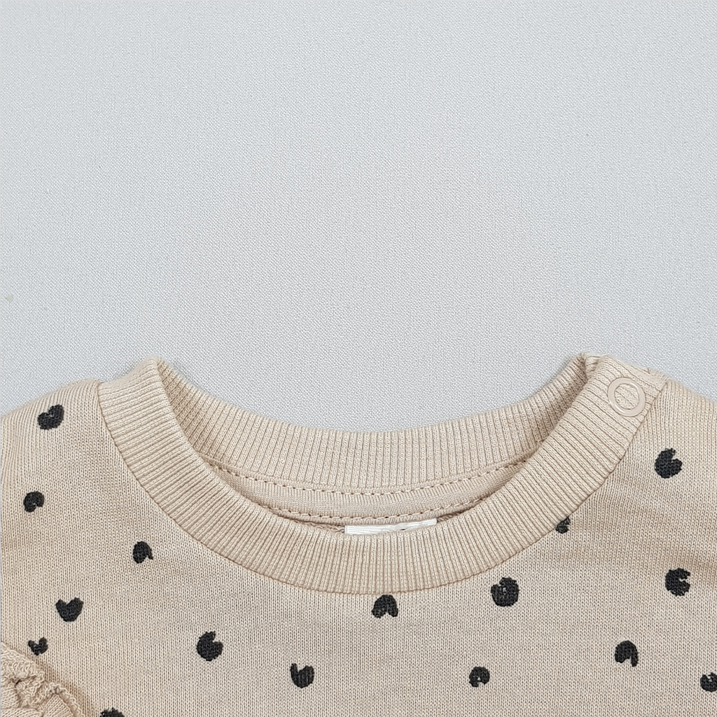 پلیور دخترانه 20023 سایز 9 ماه تا 3 سال مارک H&M