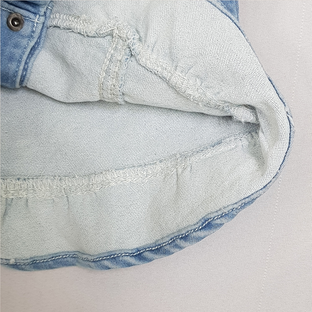 کت جینز دخترانه 40943 سایز 9 ماه تا 2 سال مارک TOPO MINI