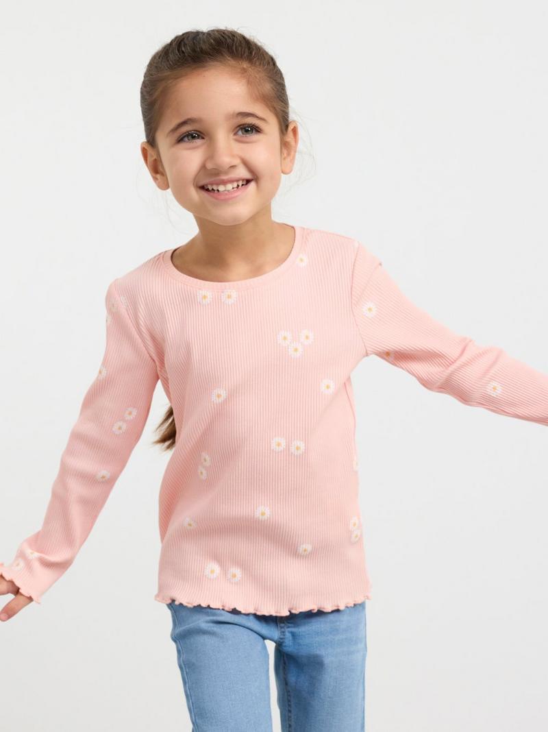 بلوز دخترانه 20038 سایز 1.5 تا 8 سال کد 5 مارک LINDEX   *