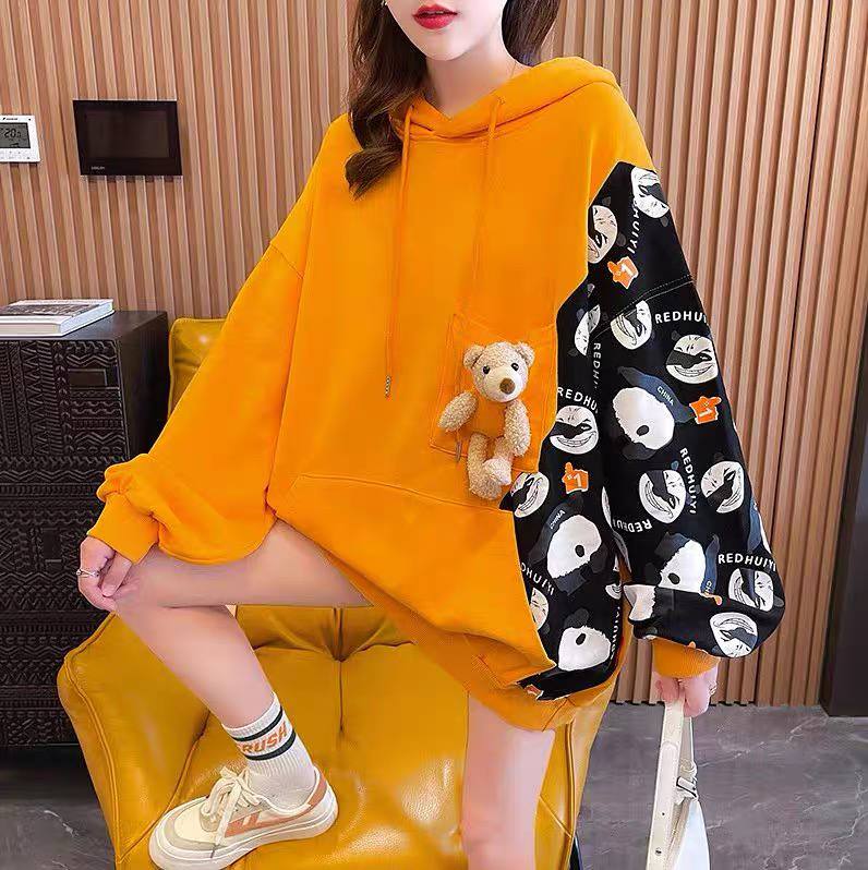 هودی اسپرت عروسکی زنانه کد 412605