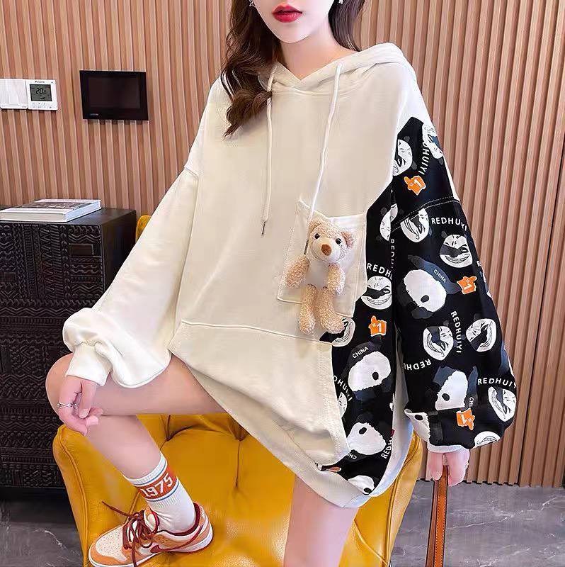 هودی اسپرت عروسکی زنانه کد 412605