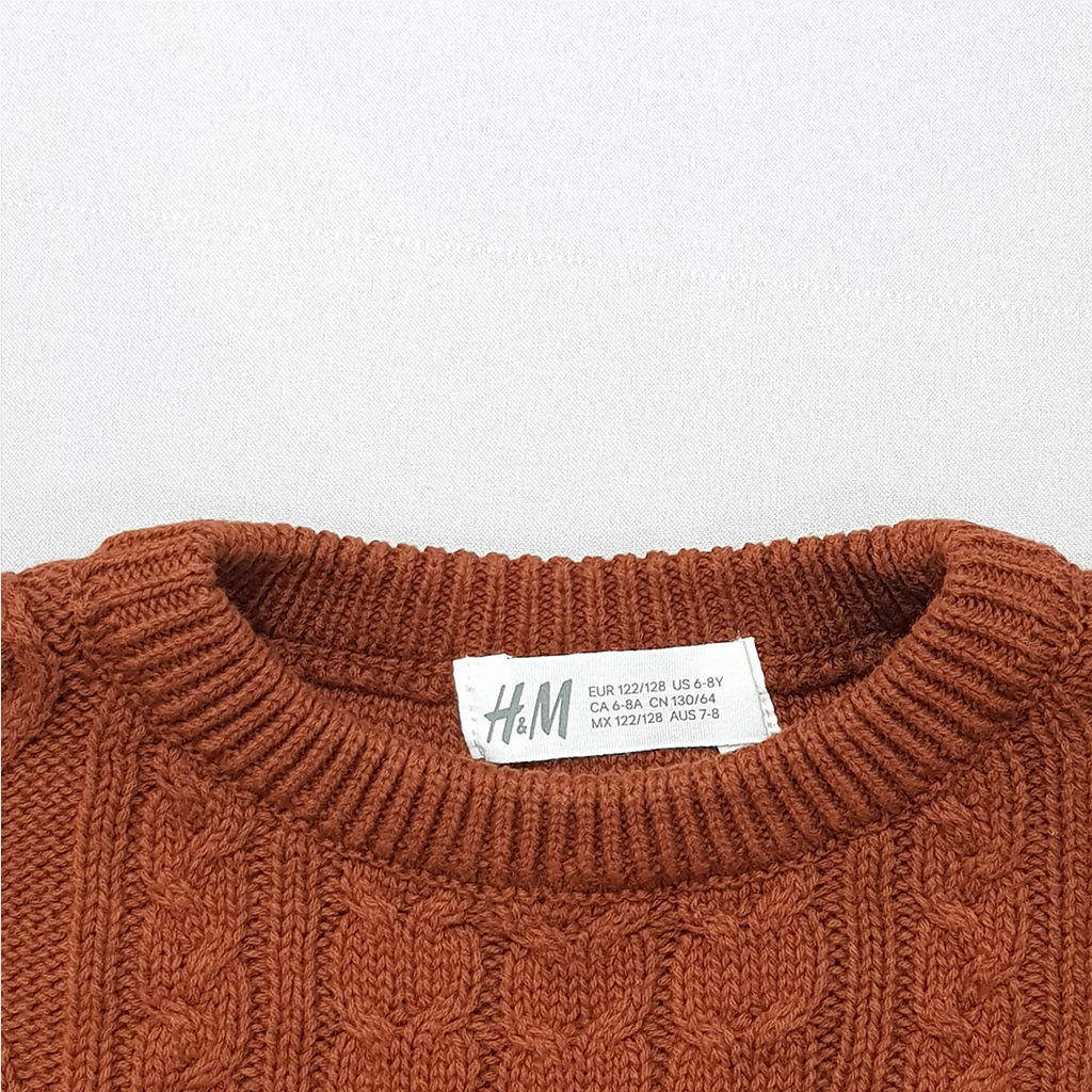 بافت پسرانه 40964 سایز 7 تا 10 سال کد2 مارک H&M