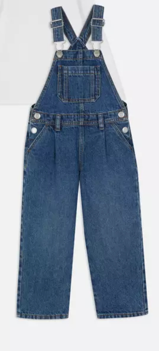 پیشبندار جینز 20123 سایز 2 تا 8 سال مارک PRIMARK
