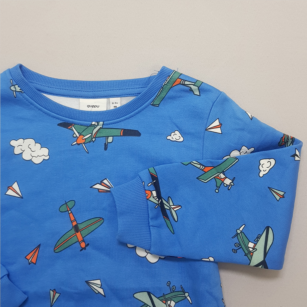 پلیور توپنبه ای پسرانه 21054 سایز 1.5 تا 8 سال مارک guppu