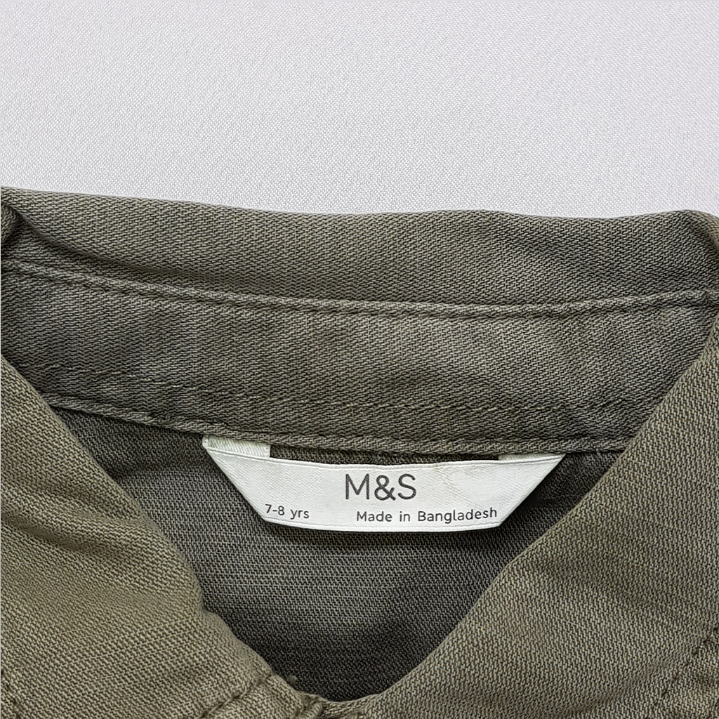 پیراهن جینز 21027 سایز 7 تا 16 سال مارک M&S
