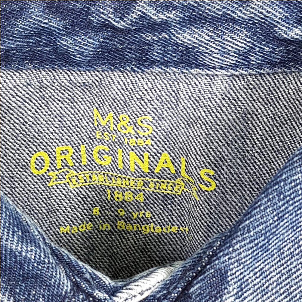 پیراهن جینز 21001 سایز 6 تا 14 سال مارک M&S