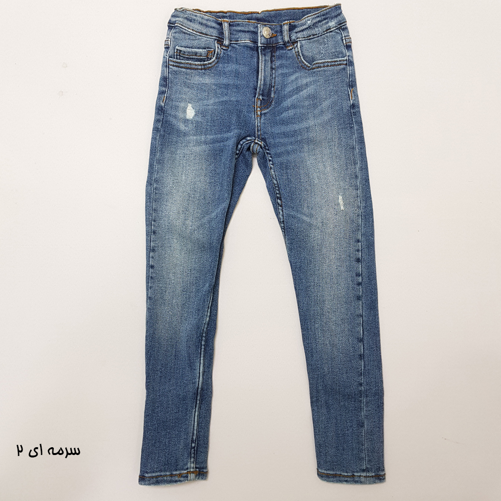 شلوار جینز 20366 سایز 5 تا 12 سال مارک Zara