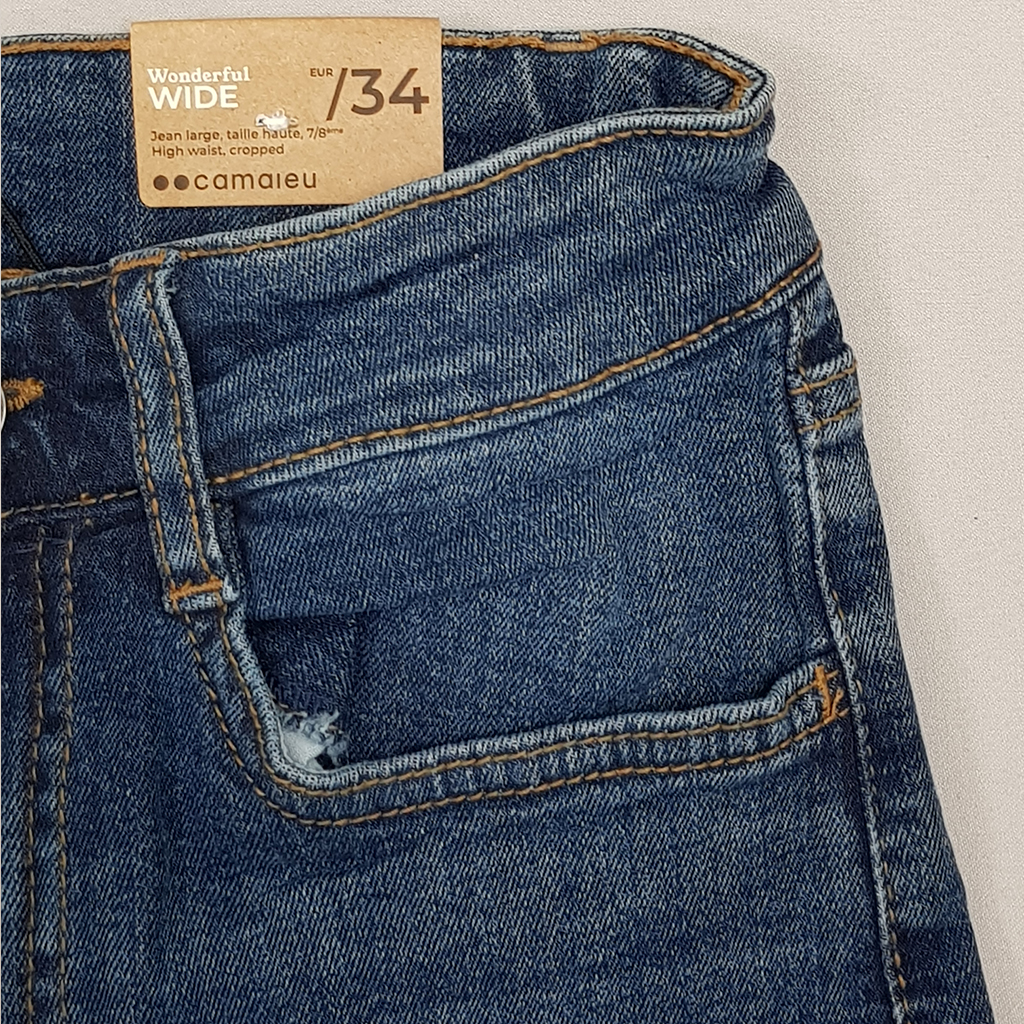 شلوار جینز 20416 سایز 34 تا 44 کد3 مارک Camaieu