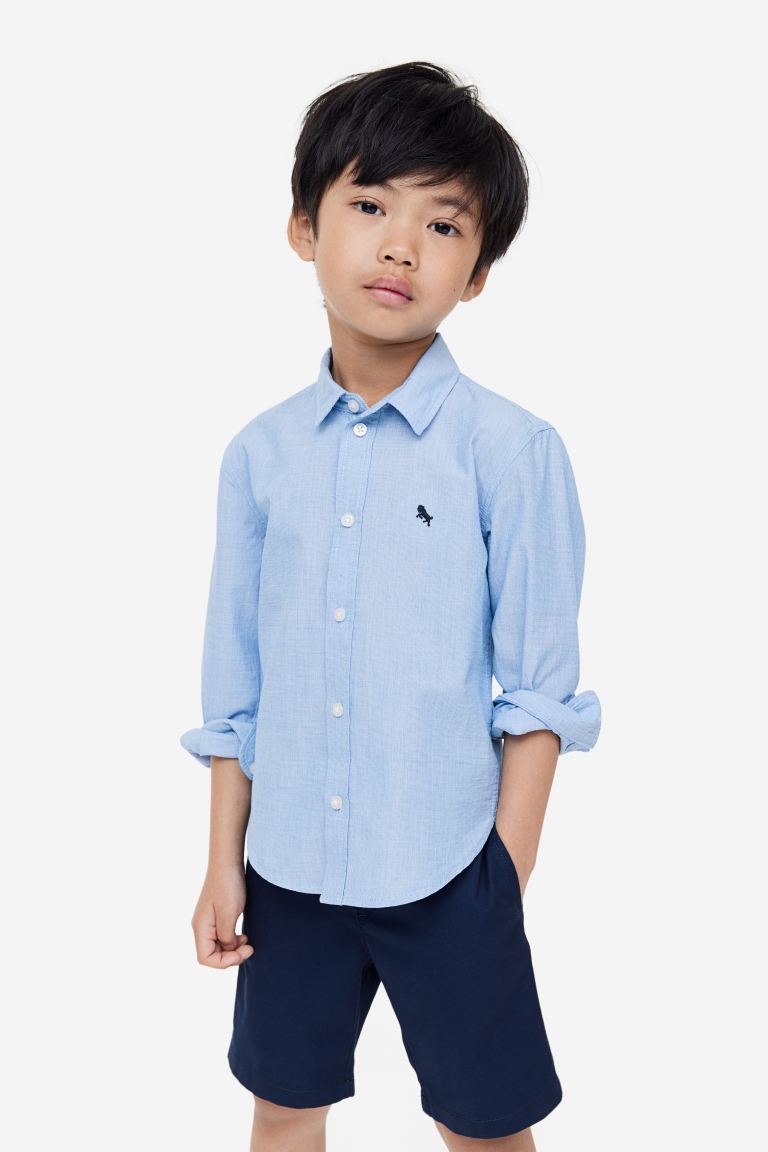 پیراهن پسرانه 20510 سایز 1.5 تا 12 سال مارک H&M