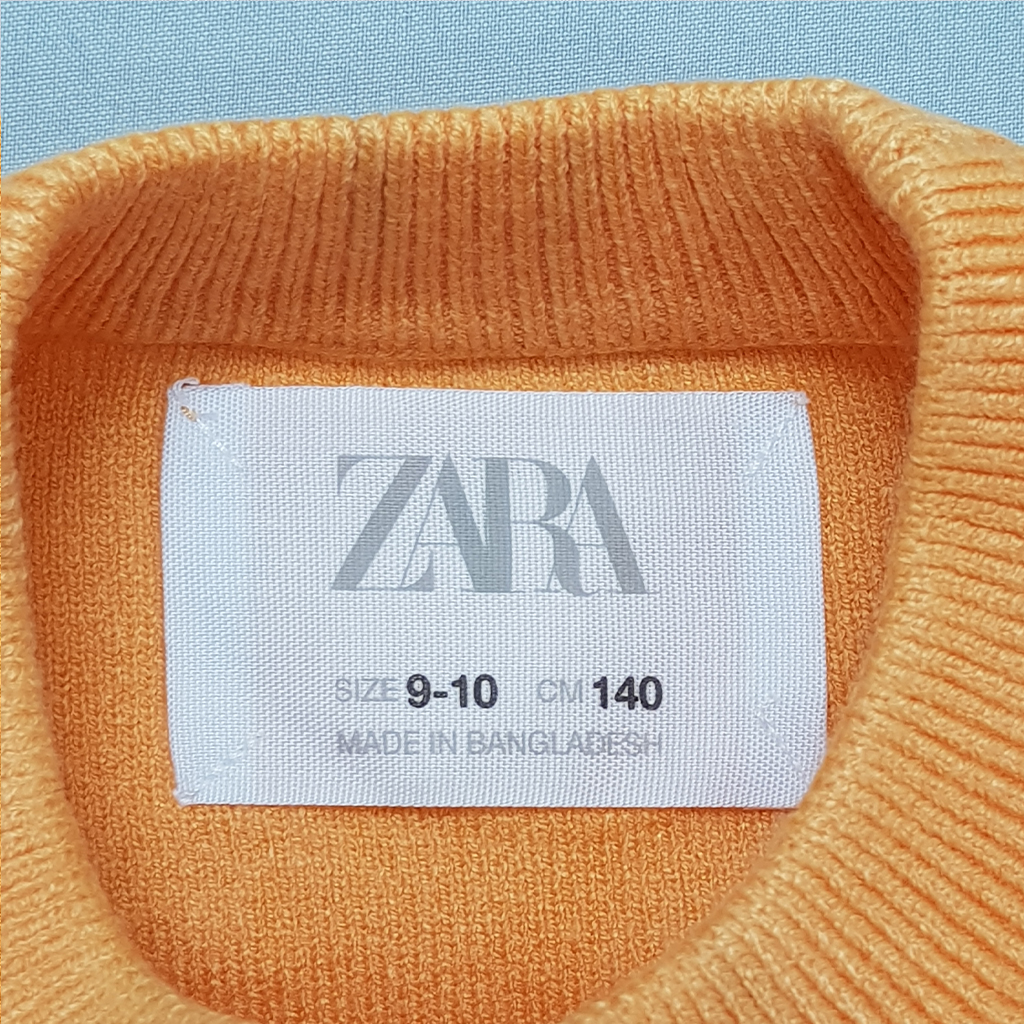 بافت دخترانه 20506 سایز 6 تا 14 سال مارک ZARA