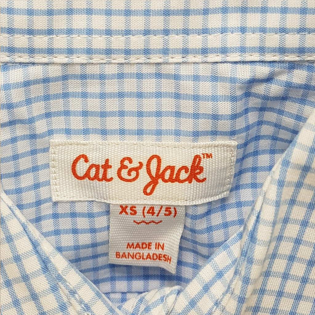 پیراهن پسرانه 20235 سایز 4 تا 18 سال مارک CAT&JACK