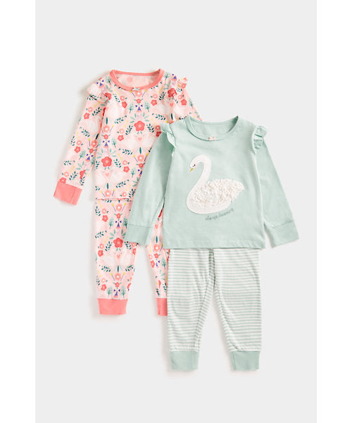 ست دخترانه 20578 سایز 3 تا 10 سال مارک Mothercare   *