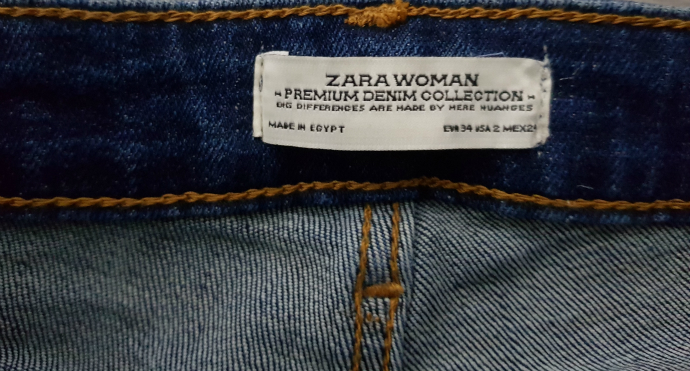 شلوار جین زنانه برند ZARA کد10067549