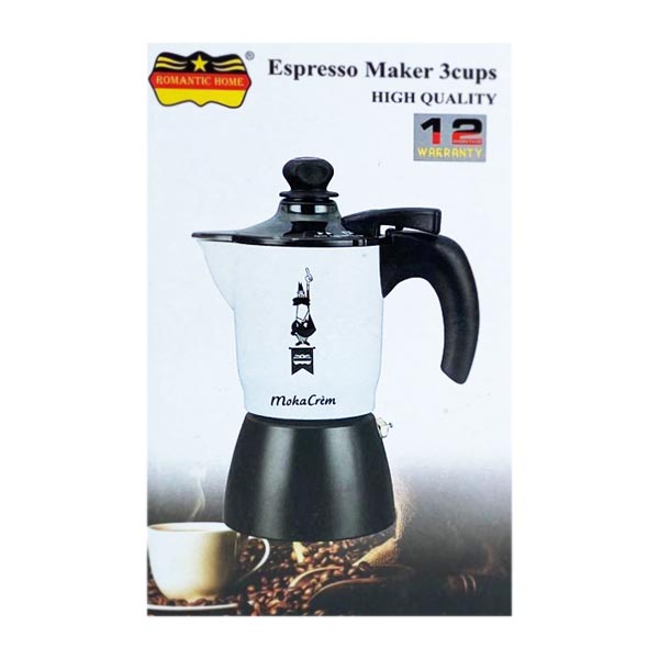 قهوه جوش رومانتیک هوم مدل MOKA-300 کد 802040