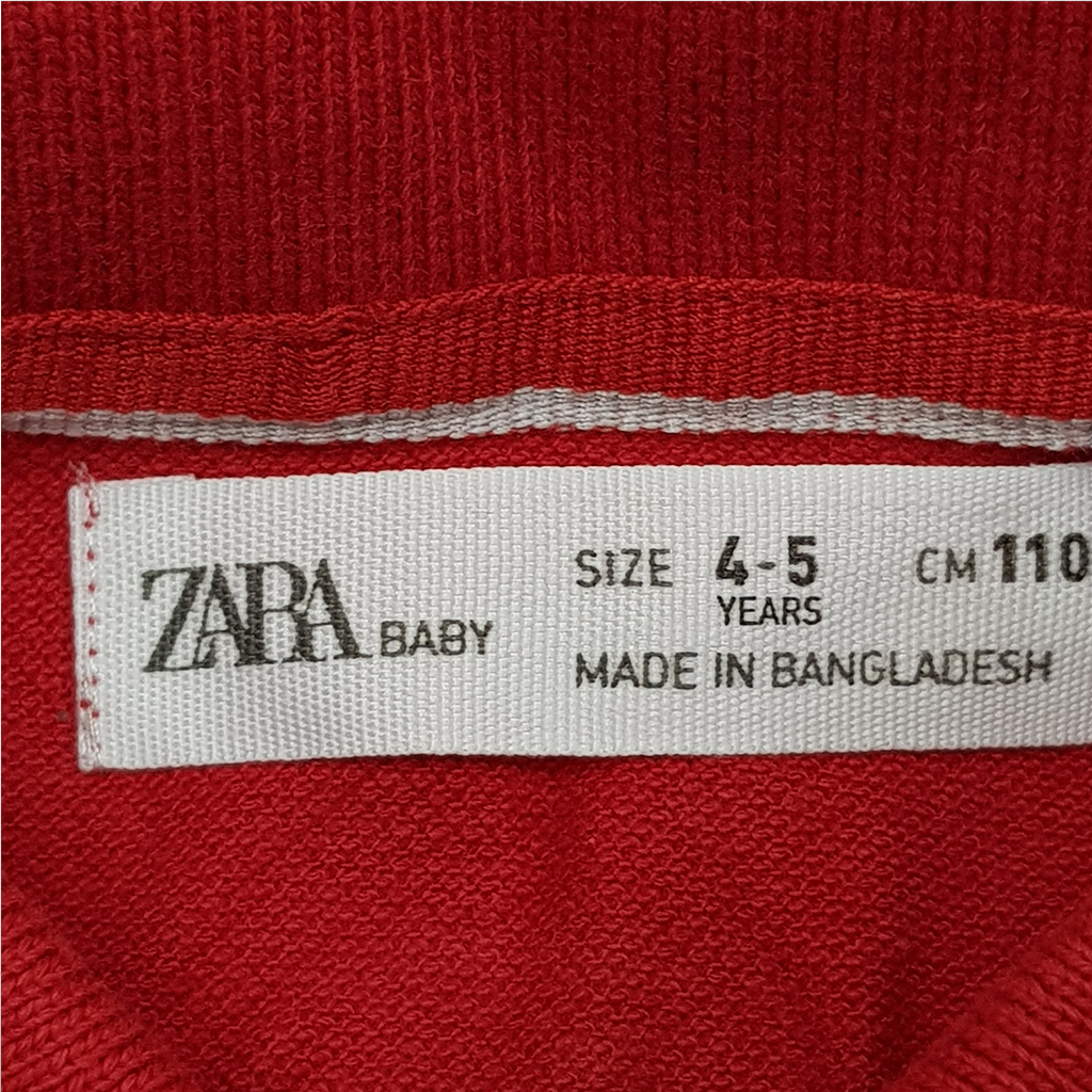 بلوز پسرانه 20718 سایز 6 ماه تا 14 سال مارک ZARA