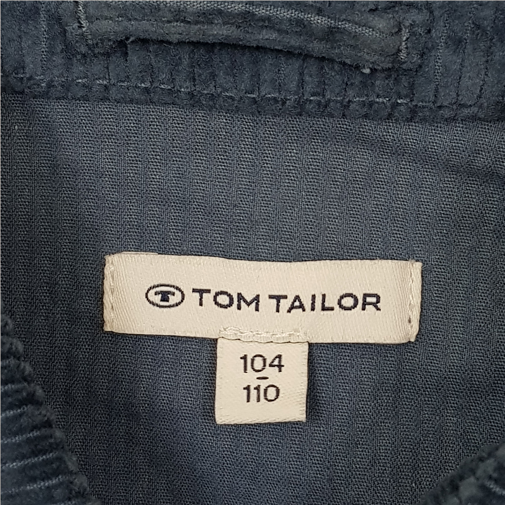 پیراهن مخمل 20772 سایز 2 تا 9 سال مارک TOM TAILOR