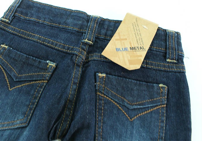 شلوار جینز پسرانه 150021 سایز 3 تا 12 سال مارک BLUE METAL محصول بنگلادش