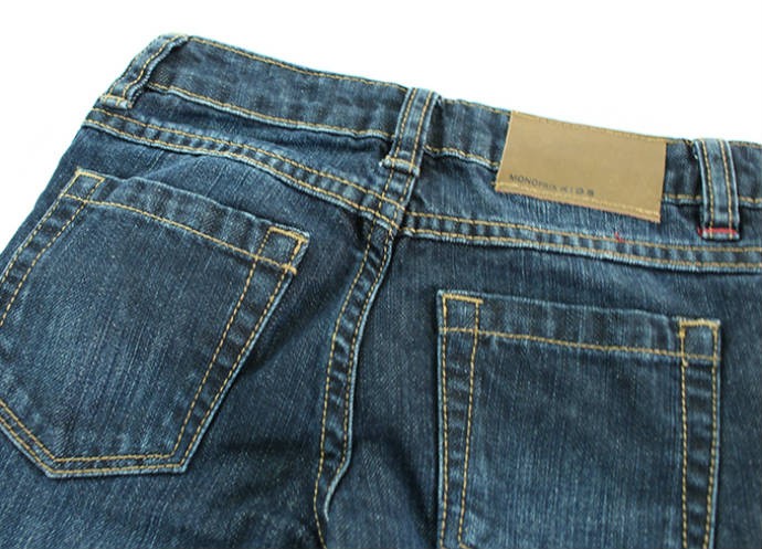 شلوار جینز پسرانه اسلیم 150024 سایز 4 تا 12 سال مارک KIDS محصول بنگلادش