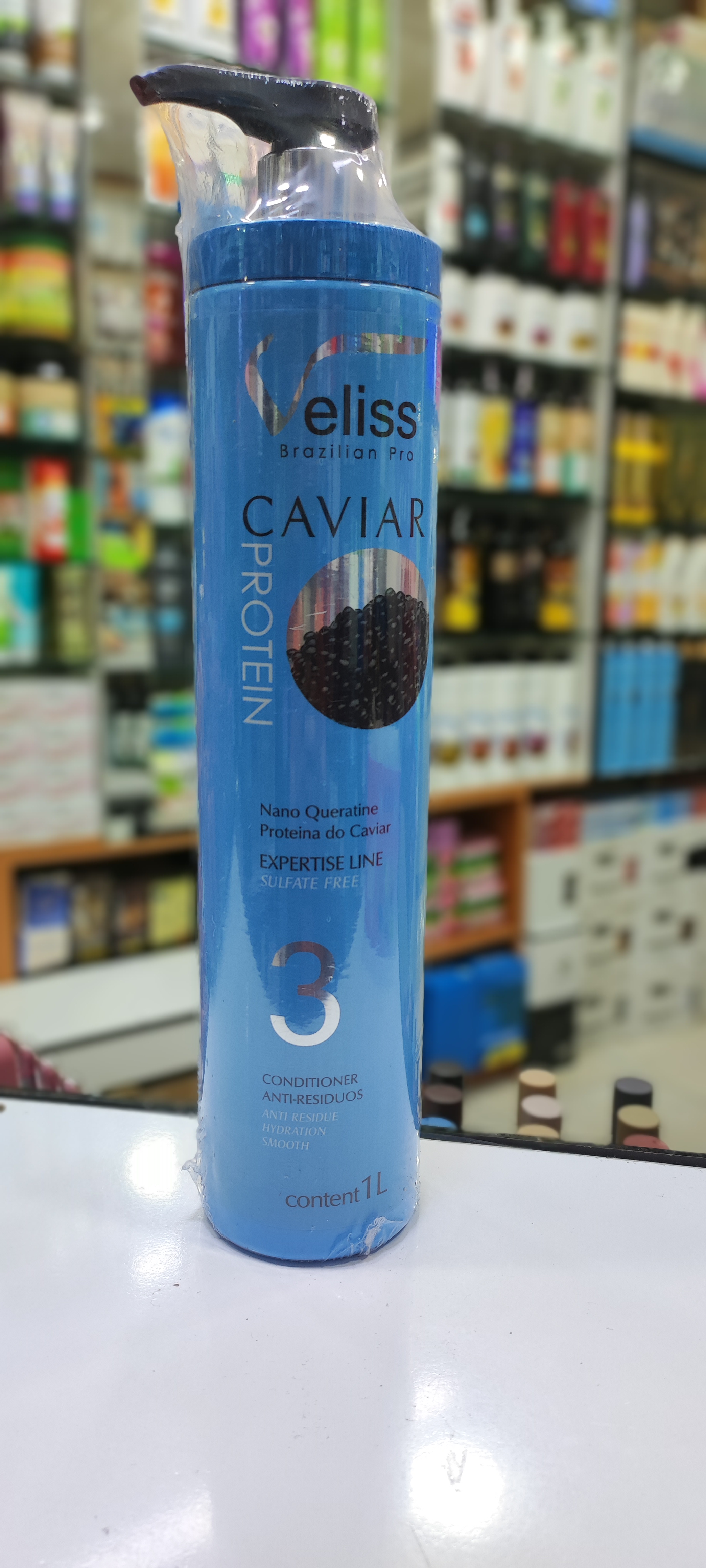 ماسگ مو پروتئین خاویار ولیس veliss caviar protein کد 75674